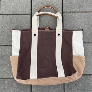 GAP Brown Tote Bag 100% Cotton